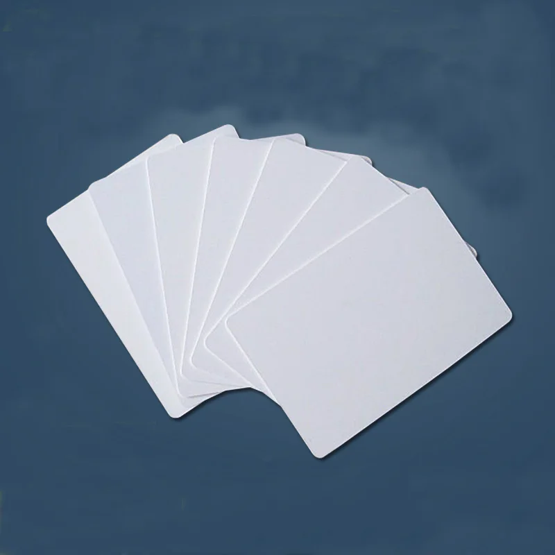 

860-960 МГц 9662 ПВХ RFID UHF картом, с бесконтактным Белая пустая карта ISO18000-6C для контроля доступа по отпечаткам 10 шт./лот