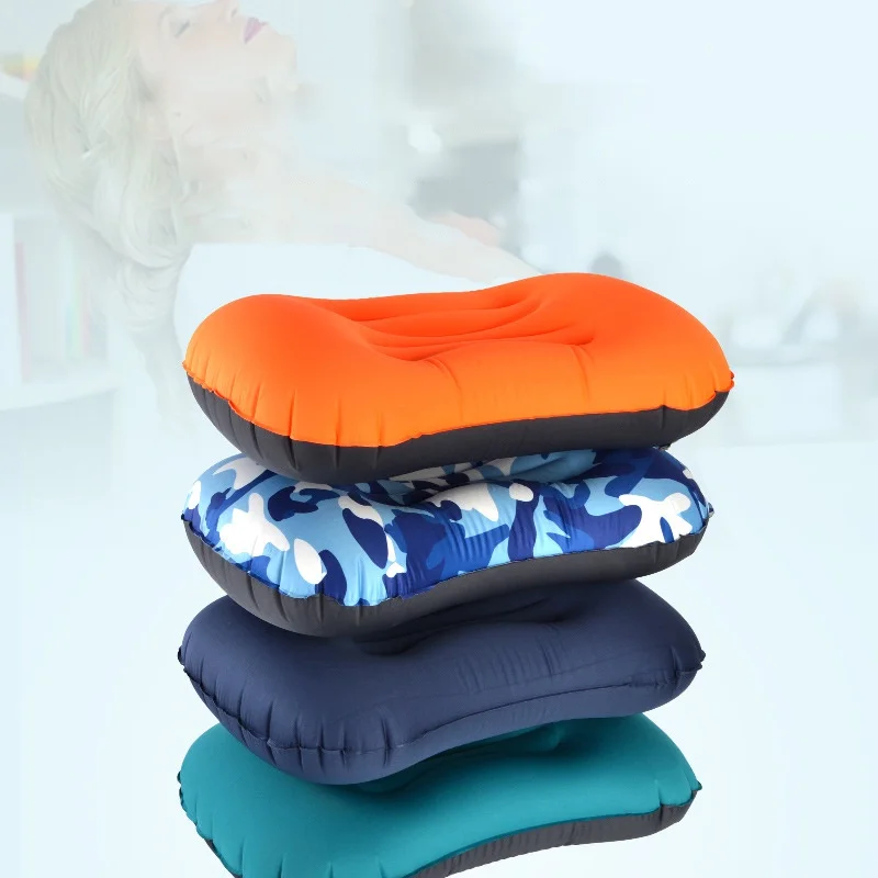 Открытый Кемпинг Сверхлегкий подушки для путешествий спинки хранения Карманный