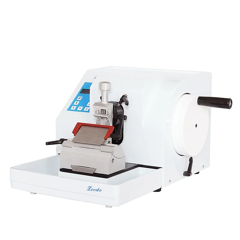 

Semi-automatic microtome machine sliding microtome