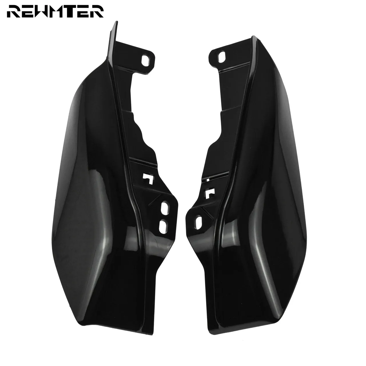 Мотоциклетный черный средний каркас дефлектор воздуха Обложка для Harley Touring 2017 19