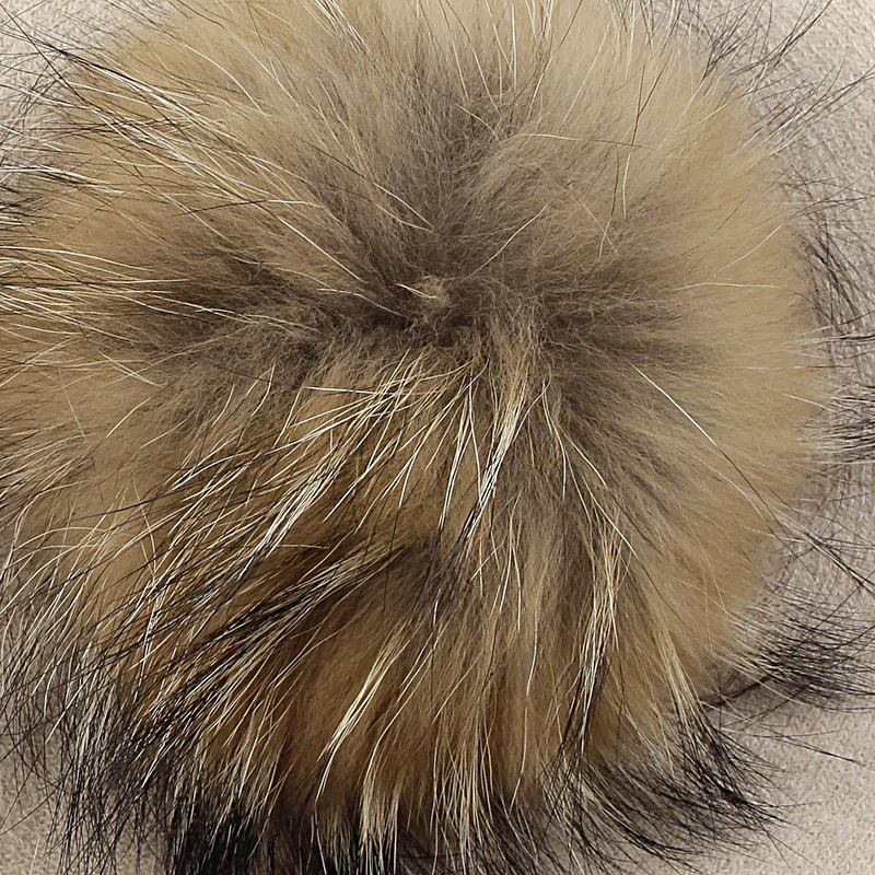 

Fashion Beret Hat Solid Color Slouchy Winter French Style Bonnet Caps for Girls Women Lady Female Adult With Real Fur Pompom