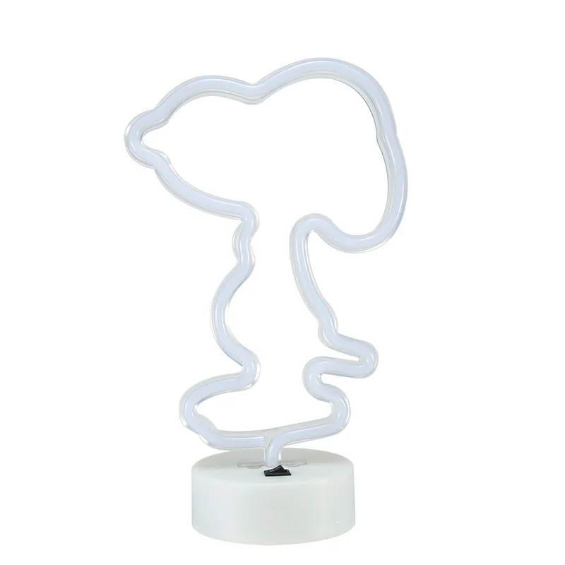 

Chkok 3D night light LED four-leaf clover animation cartoon lantern night light art light Christmas party decoration lighting