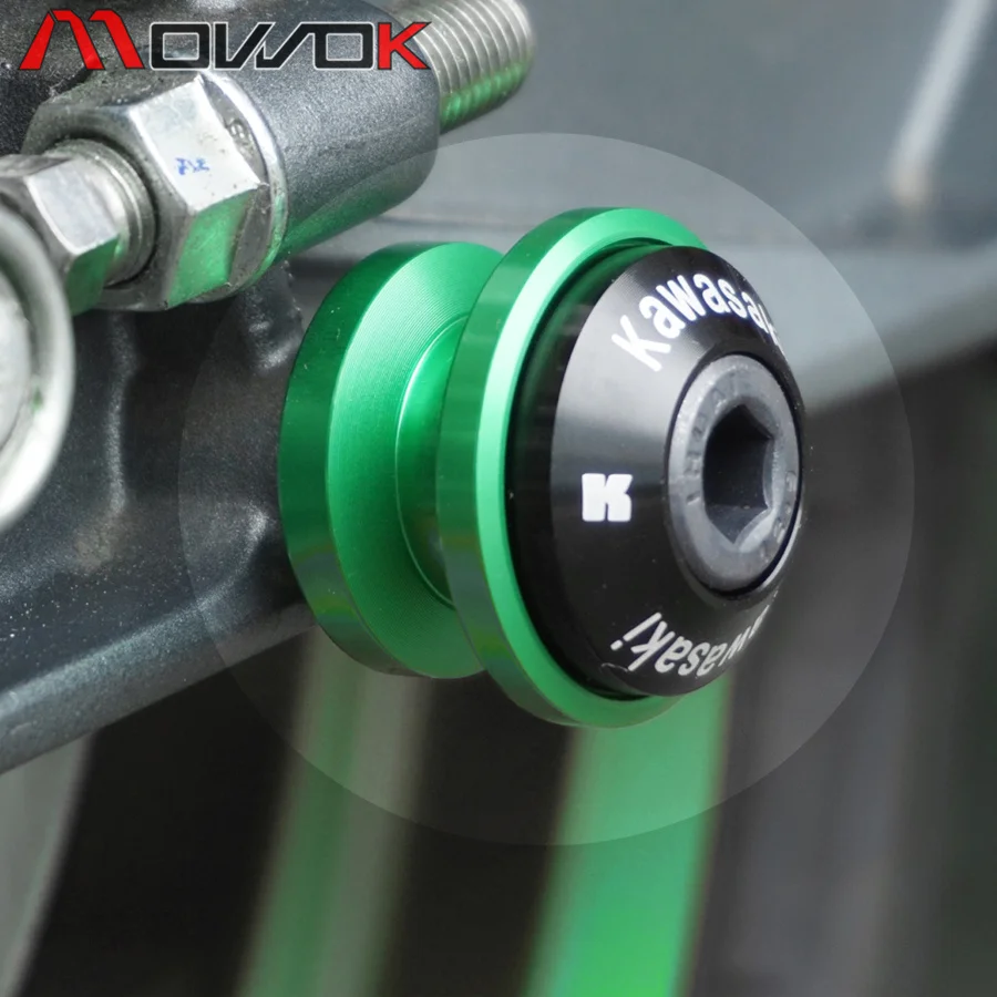 10 мм для KAWASAKI Z1000SX Z750 ZX10R ZX14RNinja 400R Ninja 650R EX650 ER 6F/N Versys 1000 Слайдеры мотоцикла CNC