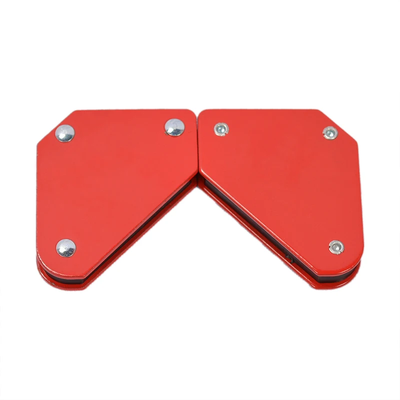 

4pcs/Set Welding Magnet Magnetic Square Holder Arrow Clamp 45 90 135 Degrees 9LB Magnetic Clamp For Electric Welding Iron Tools
