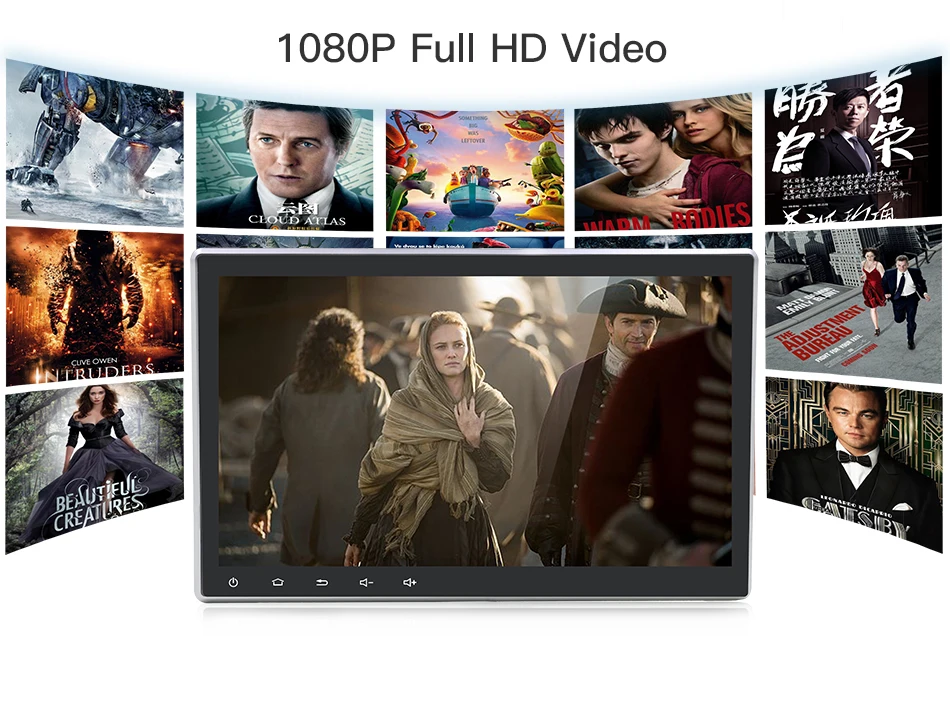 10,1 дюймов Универсальный 2 din Автомобильный dvd-плеер Android 9,0 Octa 8 Core 1080P Авторадио Стерео радио gps навигация рулевое колесо wifi