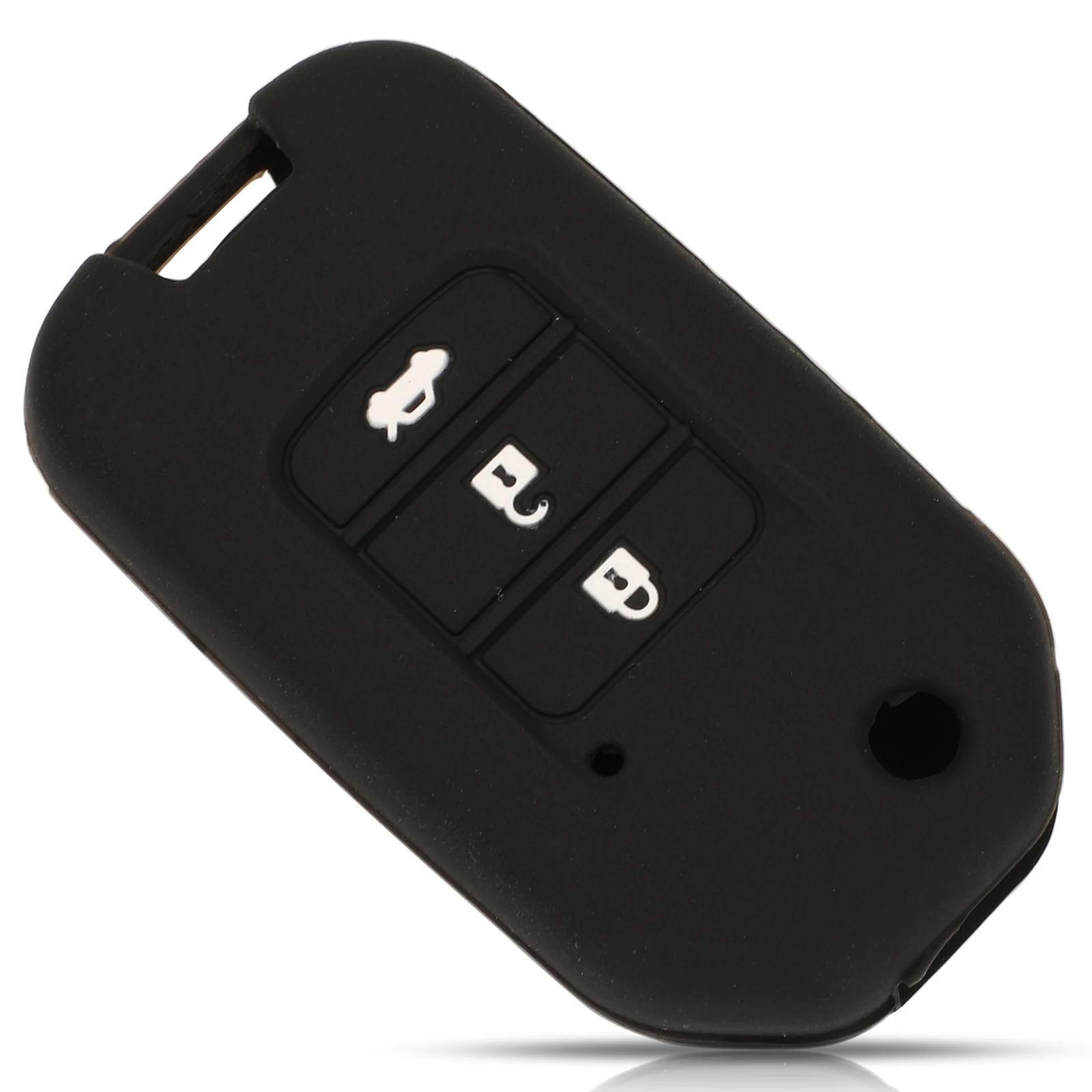 

Kutery 30pcs 3 Buttons Remote Car Key Cover Case Silicone protect shell For Honda Civic CR-V HR-V Accord Jade Crider Odyssey