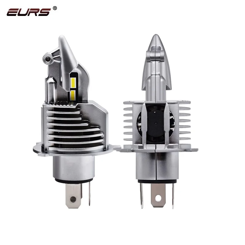 2 шт. H4 9003 HB2 светодиодный фары 12V 24V 72W для 16000LM 6000K супер автомобилей высокого луча