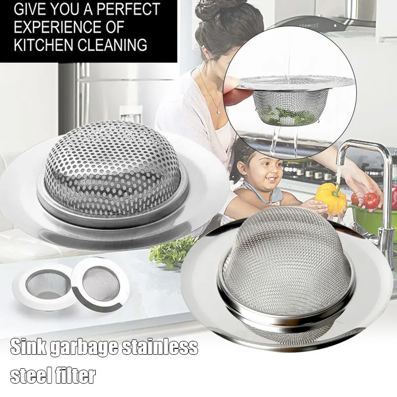 

Для бытовой раковины фильтр Нержавеющая сталь канализационная Раковина фильтр для Кухня Ванная комната для очистки от кожуры Cocina Dropshipping-V12