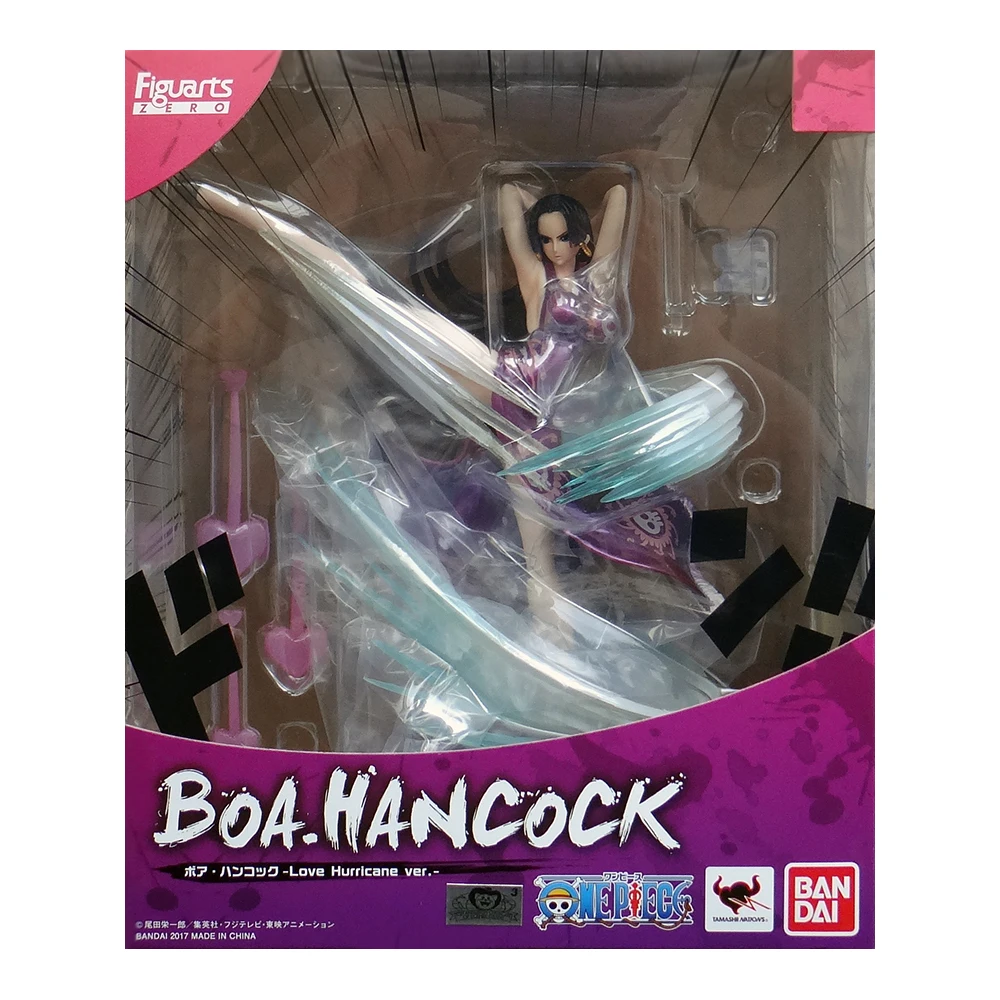 

In Stock Bandai Figuarts Zero Anime One Piece Boa Hancock Figure Pvc Model Collectible Toys for Boys