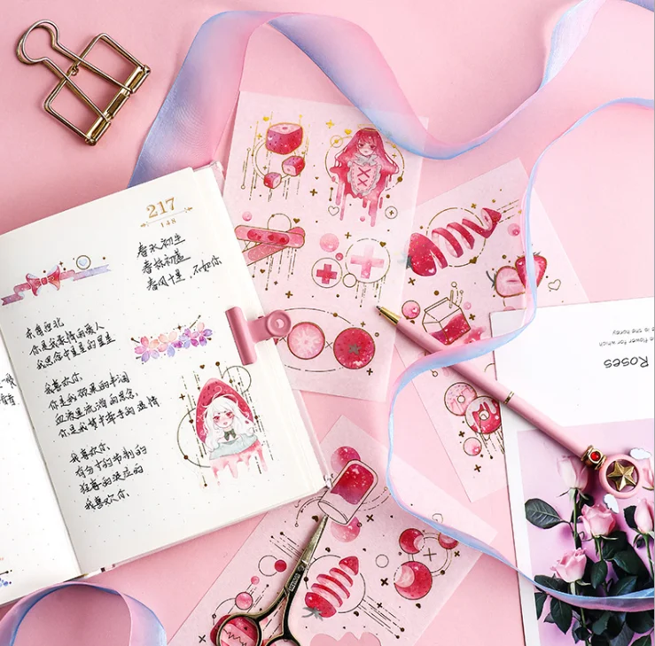 

Dream seeking star series stickers Organizer Calendar Diary Book Planner Sticker Scrapbook Decoration Diary Sticker papeleria