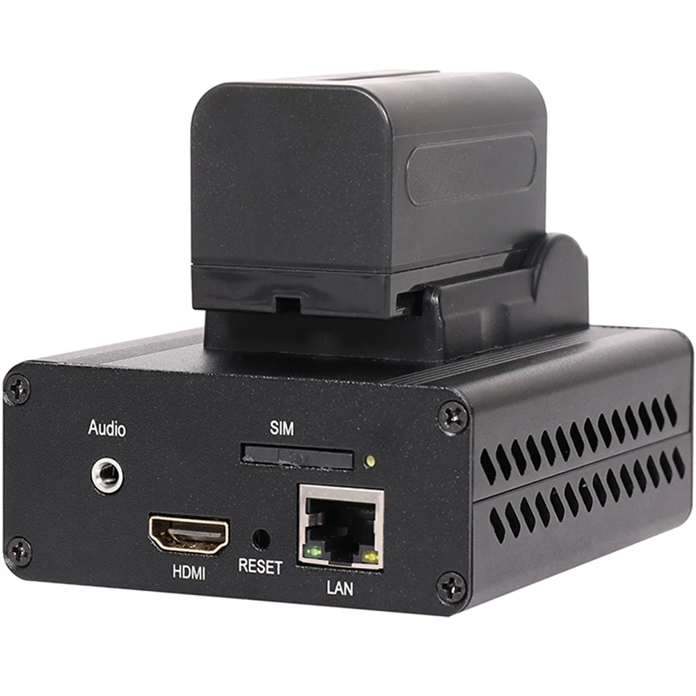 Кодировщик 4G LTE HEVC H.265 HDMI IP для прямой трансляции H.264 HD Видео Аудио RTMP RTSP RTMPS
