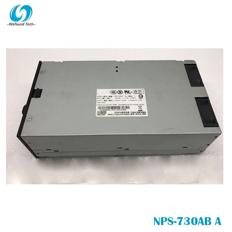 

100% Working Power Supply For PE2600 1M001 01M001 C1297 NPS-730AB A 730W High Quality Fully Tested Fast Ship
