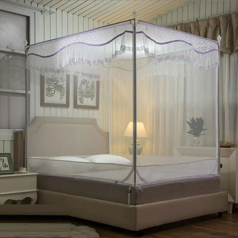 Двойной декор для комнаты маленьких девочек Baldachin Dekoration Mosquiteros Para Cama Moustiquaire Klamboe