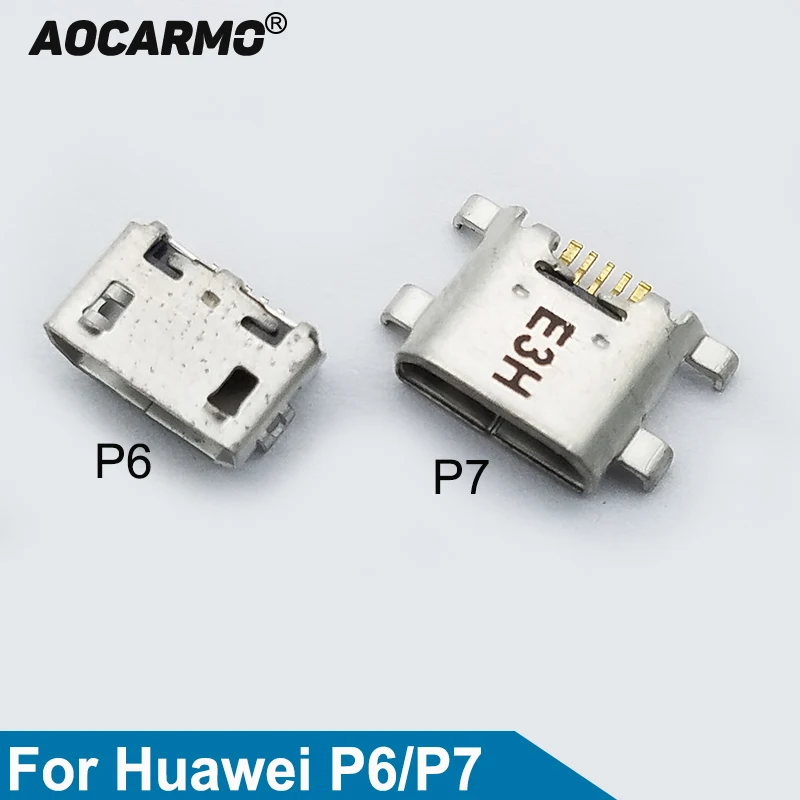 Aocarmo для Huawei P6 / P7 USB зарядное устройство зарядный порт док разъем Запасная