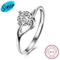 sterling silver ring fashion fashion ring womens exquisite ornament sh r0065