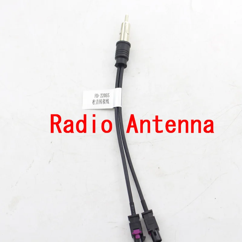 

TOPBSNA 2020 Auto radio Antenna Car DVD Radio Antenna Adapter Diversity System Fakra for VW for AUDI for MERCEDES for BMW Radio