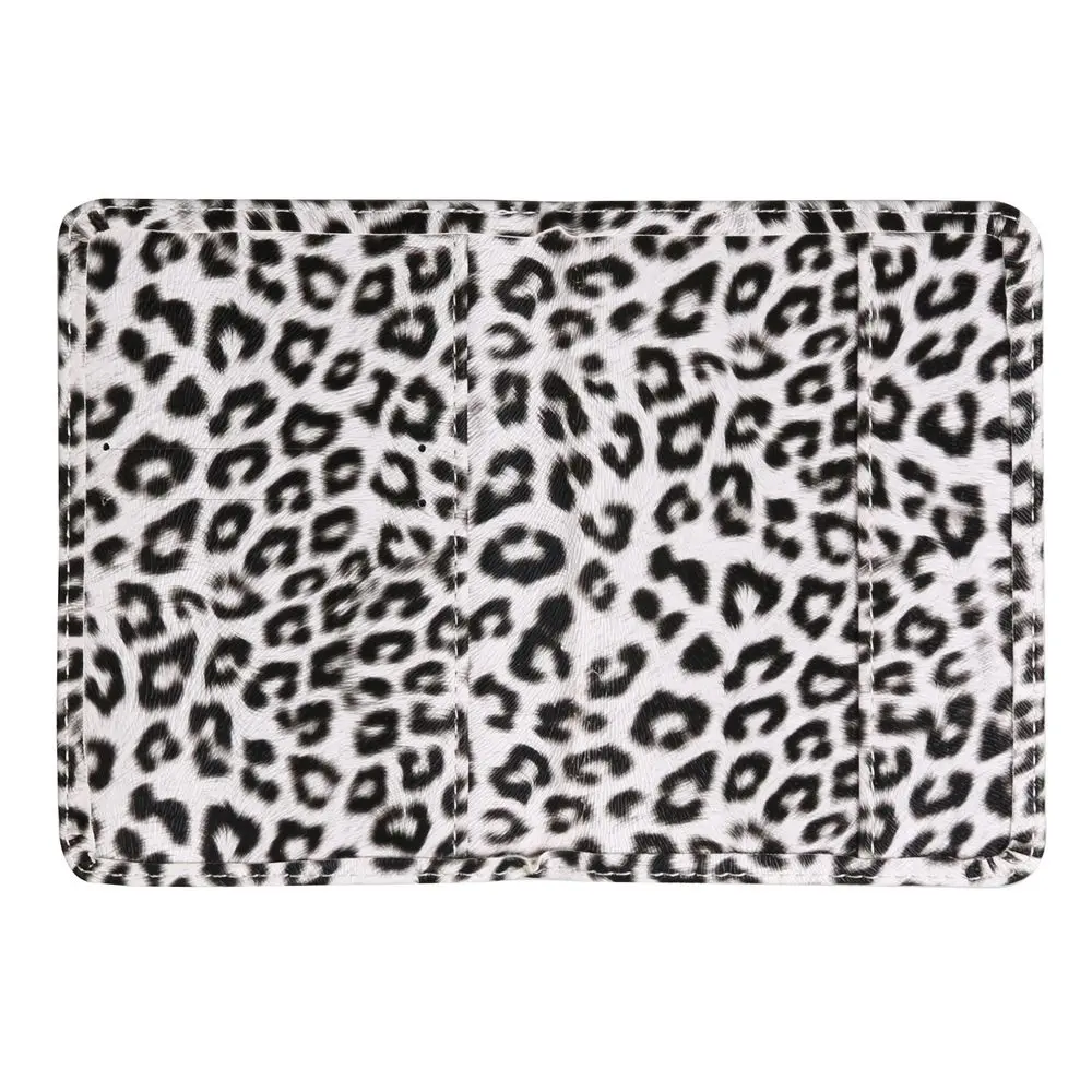 Кожаный чехол для паспорта TRASSORY с леопардовым принтом карт и держатель