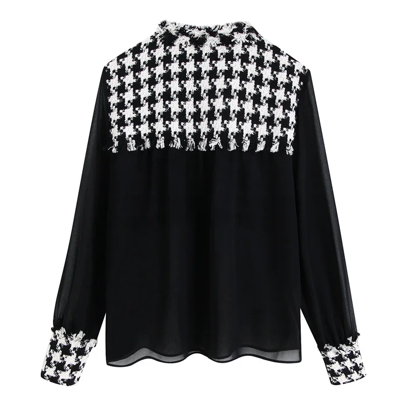 OMIKRON новые модные женские блузки с длинным рукавом Женские Элегантные рубашки