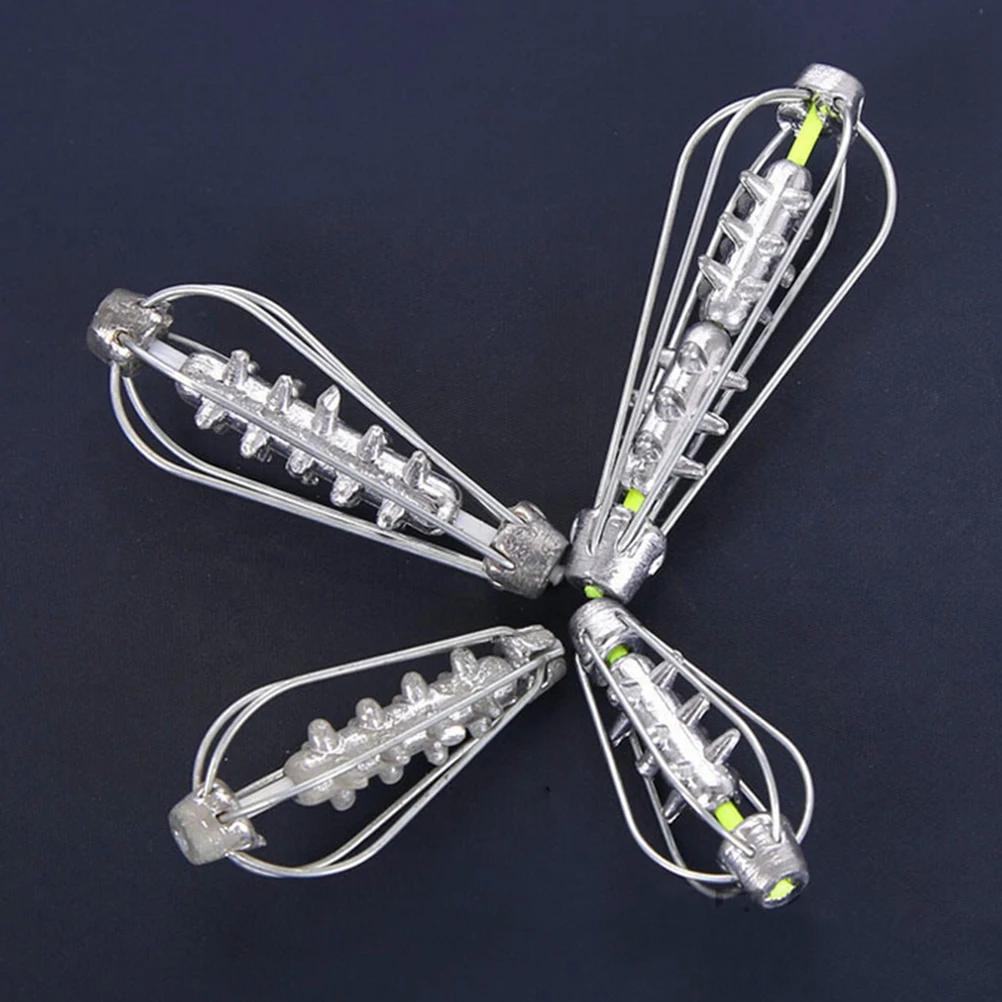 1PCS Carp Catfish Feeder Fishing Accessories 35g 45g 55g 65g Bait Cage Holder High Quality | Спорт и развлечения