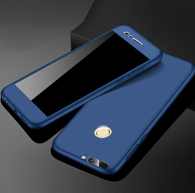 360 Full Protection Case For Huawei Honor 7a Pro Cover Honor7a 7 A 8X Nova 3i 3 p smart 2019 Phone With Tempered Glass | Мобильные