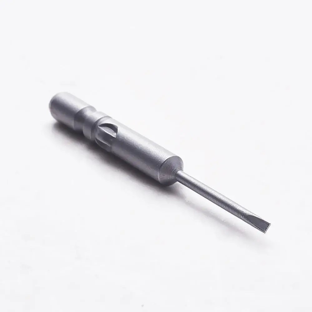 

Utoolmart 10Pcs Power Tool Bit Slotted Screw Driver 4mm Dia 40mm Length S2 Steel SL1.6 Round Shank Screwdriver Bits