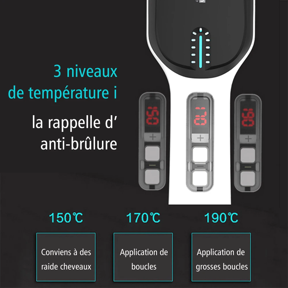 Профессиональный Массажер для волос щетка мини Быстрая ионная Керамическая