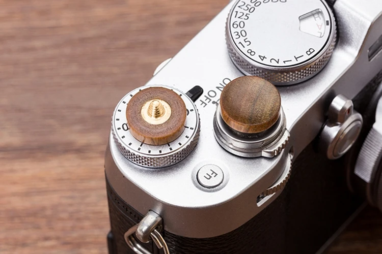 Деревянная вогнутая поверхность кнопка спуска затвора для Fujifilm X100F XT30 20 XPRO2XE3 M10P Fuji X100F