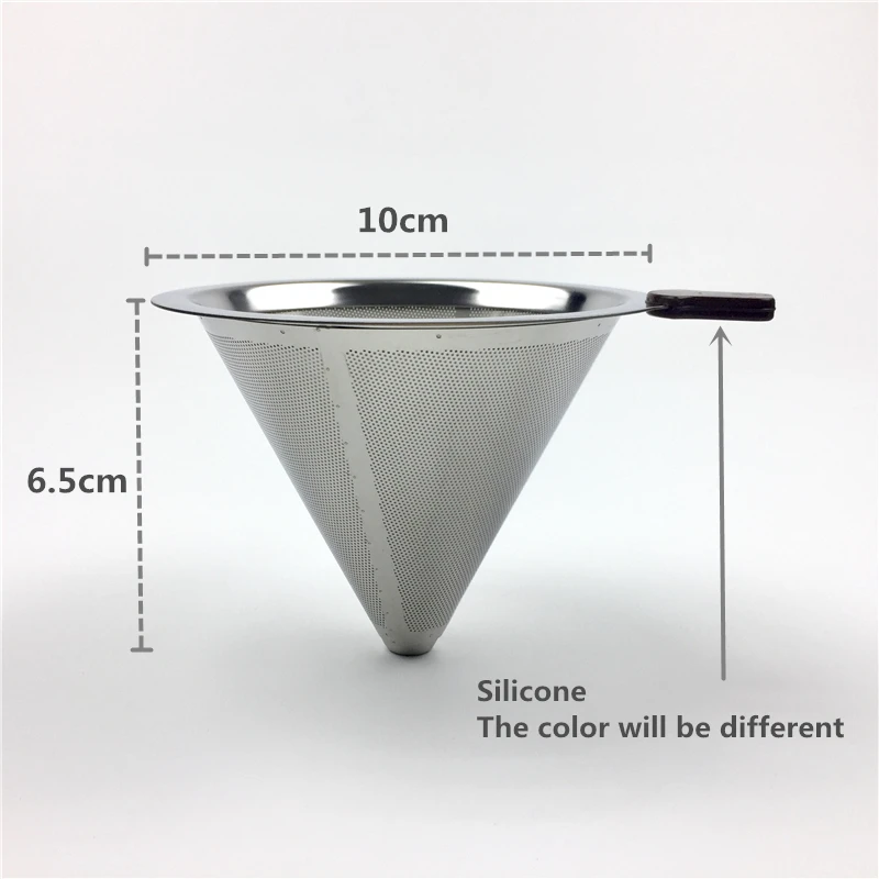 Набор стеклянных кофейников и фильтров из нержавеющей стали 200 мл | Дом сад