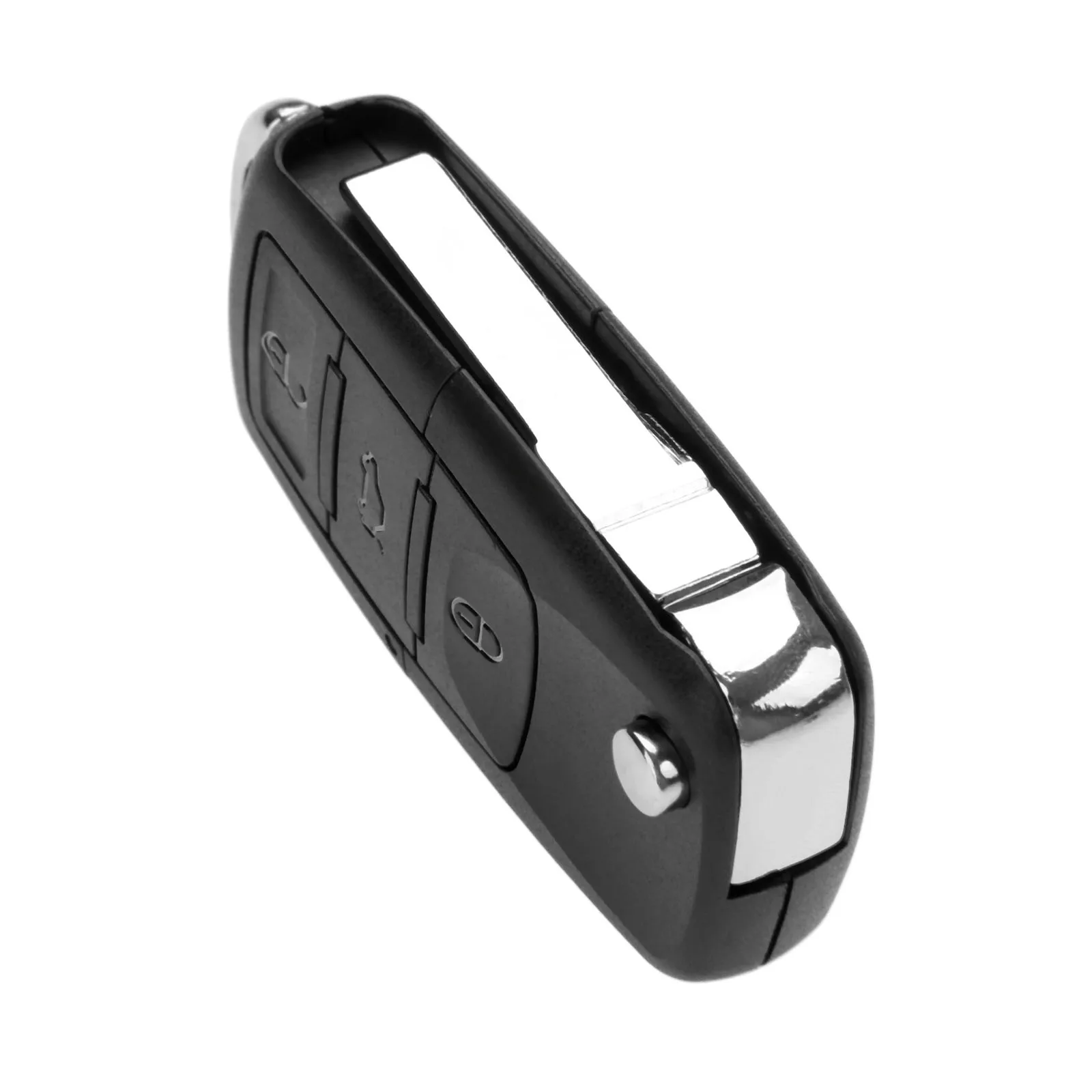Складной умный дистанционный ключ с 3 кнопками для VW Volkswagen Passat Polo Beetle Bora 1J0959753DA 434