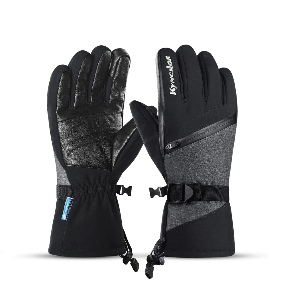 

CoolPandas Winter Waterproof Ski Gloves Touchscreen Men Women Warm Full Finger Gloves Outdoor Sports Windproof Cycling Non-Slip