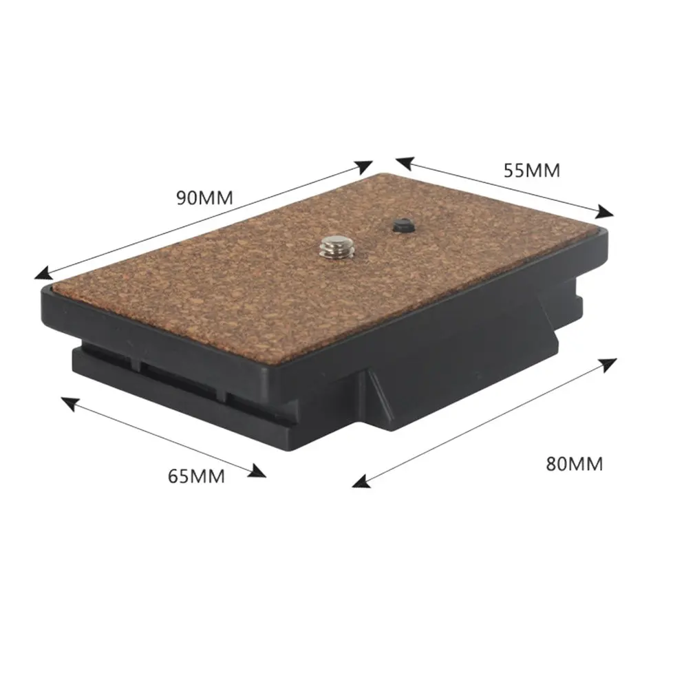 

ABS Quick Release Plate Universal Tripod Monopod 1/4 Screw Mount for Yunteng 691RM/288 Panoramic Head Carbon Fiber 50*80*11mm