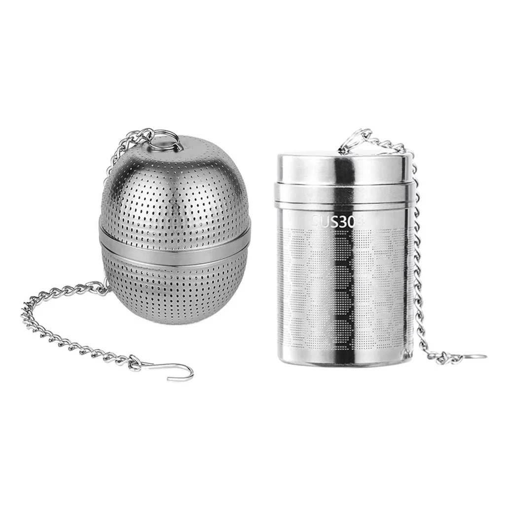 

Tea Filters for Loose Tea Tea Ball Filter Net Hanging for Mug with Chain