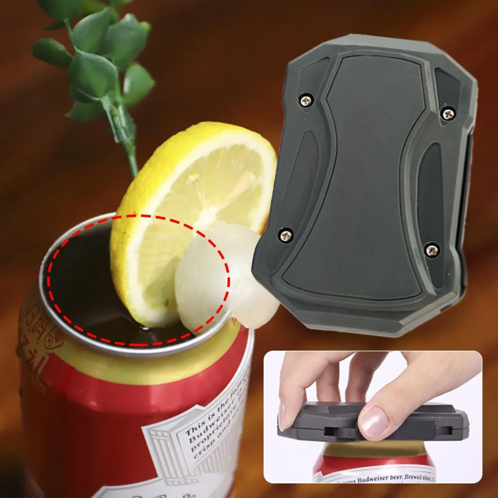 Универсальный бесшовный консервный нож Go Swing самый простой Ez-Drink открывалка для