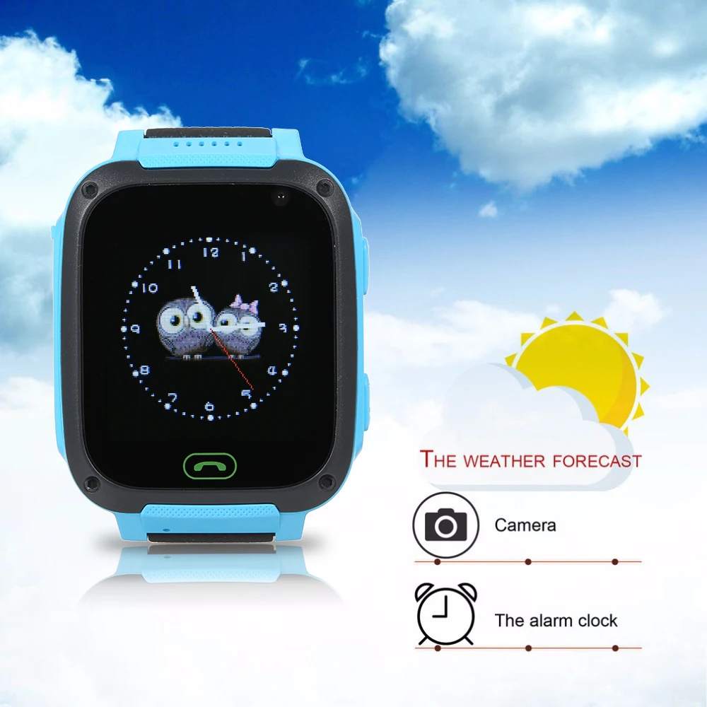 V6 дети BT SOS смарт часы телефон камера трекер Smartwatch IP67 Водонепроницаемый для IOS Android