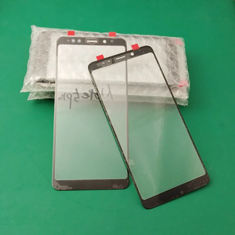 5 шт. для Xiaomi Redmi 5plus note pro высококачественный ЖК-экран Переднее стекло объектив