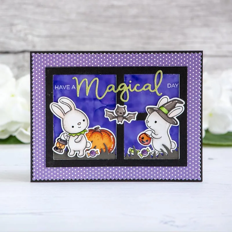 Волшебные металлические Вырубные штампы Word для скрапбукинга и изготовления карт