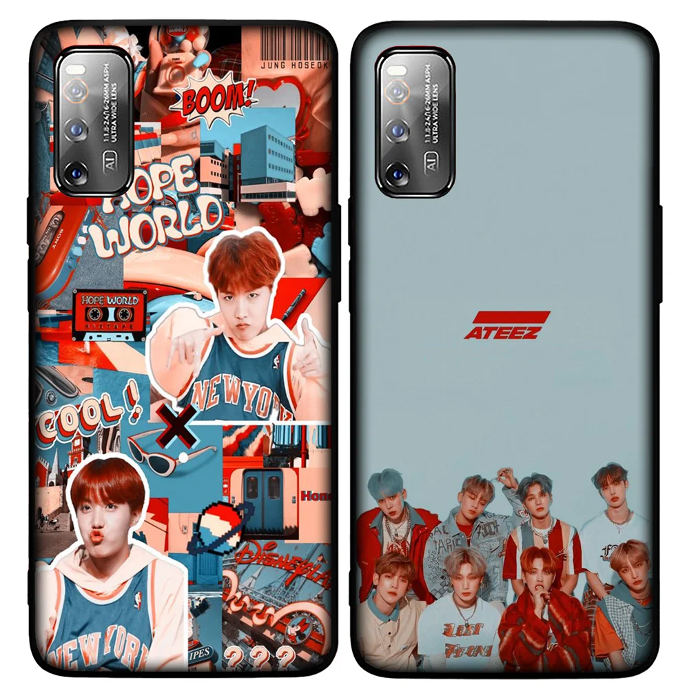 Чехол A30 ATEEZ kpop для Samsung Note 8 9 10 20 Plus Lite Ultra J2 J4 J6 J7 J8 Prime J730 Core | Чехлы