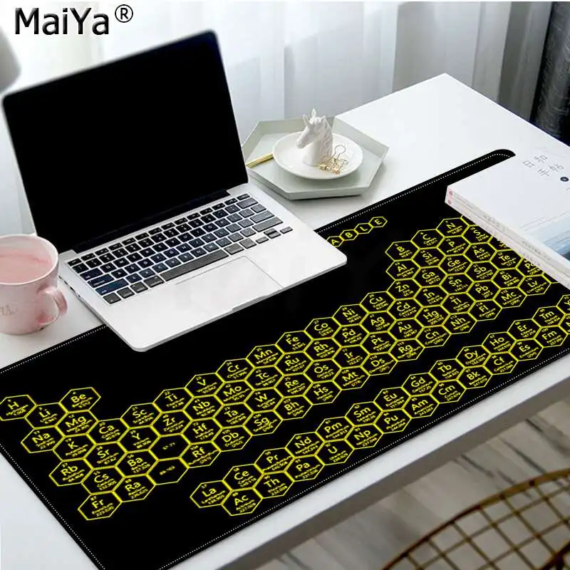 

MaiYa Periodic Table of the Elements Non Slip PC Large sizes DIY Custom Mouse pad mat Size for Keyboards Mat boyfriend Gift