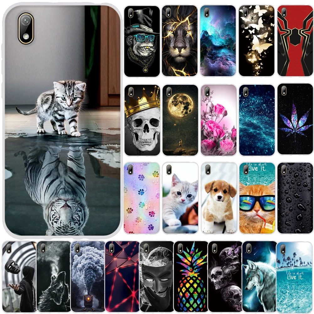 Чехол для Huawei Honor 8 S силиконовый чехол телефона Y5 2019 KSE LX9 Honor8S мягкий из ТПУ задняя