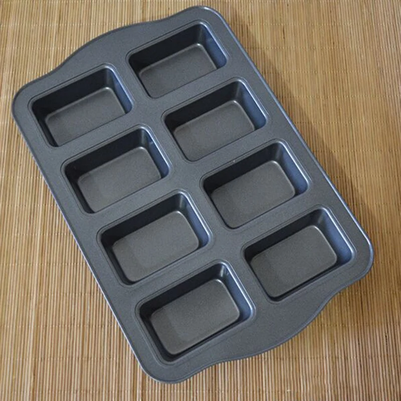 Мини форма для хлеба выпечки антипригарная духовки 8 чашек| |