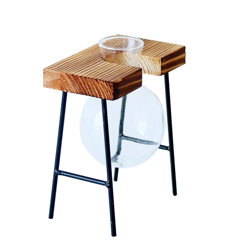 Скандинавские украшения для сада Деревянные Художественные железные рамы