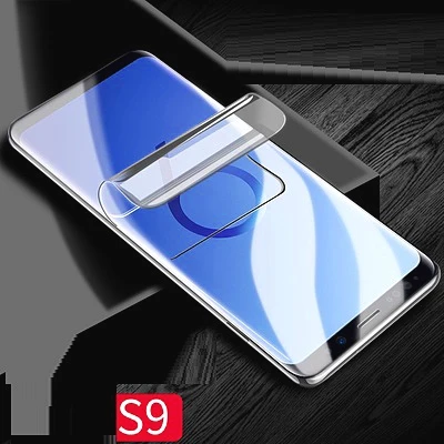 Закаленное стекло для защиты экрана Samsung Galaxy S9 Plus / + plus SM-G965 G965F Note 9 полное покрытие