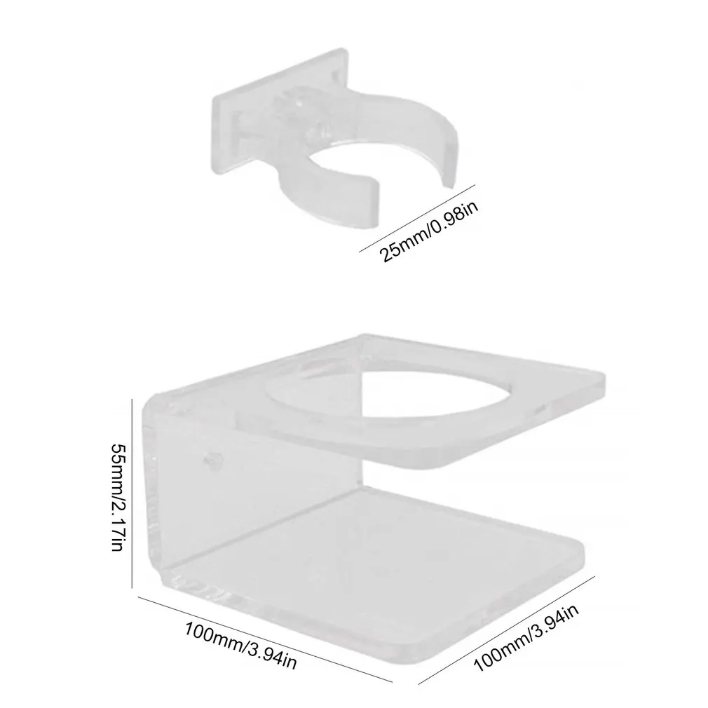 Акриловый прозрачный светильник Вертикальное настенное крепление стеллаж для