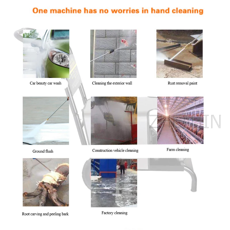 

High Pressure Brush Car Water Pump Car Wash Dedicated Household Car Washer Pressure Car Wash Farm Rinse Tool Washing Machine