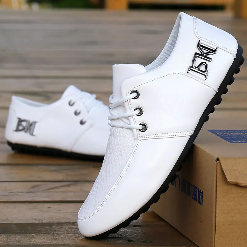 Мужская спортивная обувь для вождения на плоской подошве Нескользящая