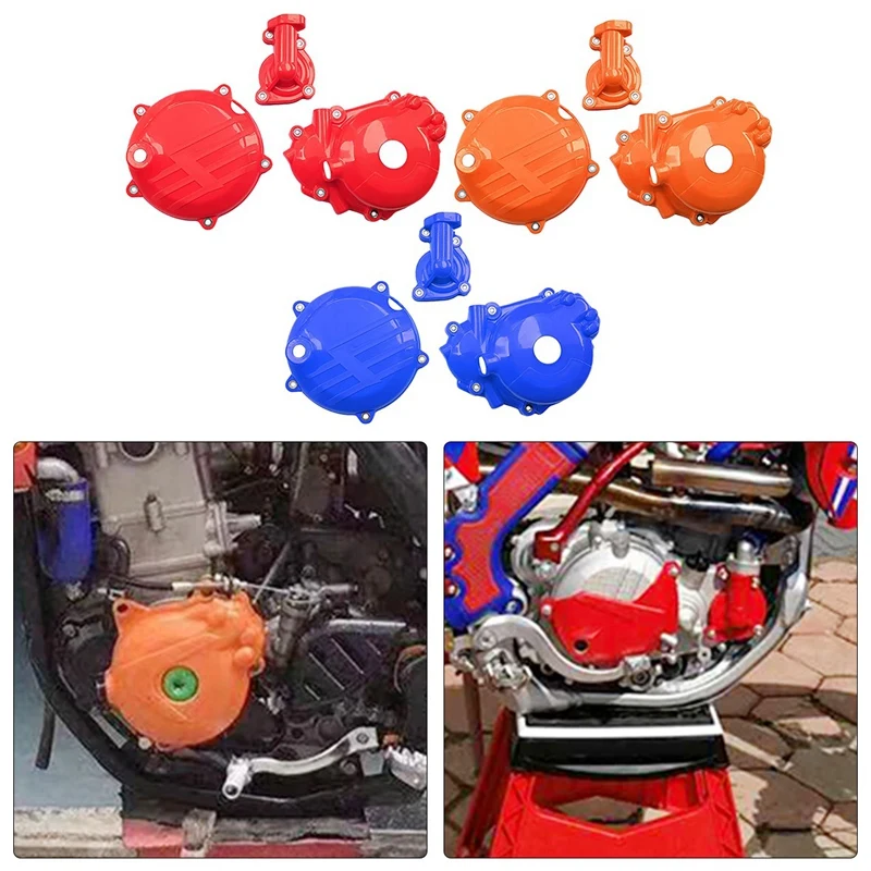 

NewNC250Cc Engine Clutch Cover Electronetic Pump Cover Left and Right Off-Road Motorcycle Accessories