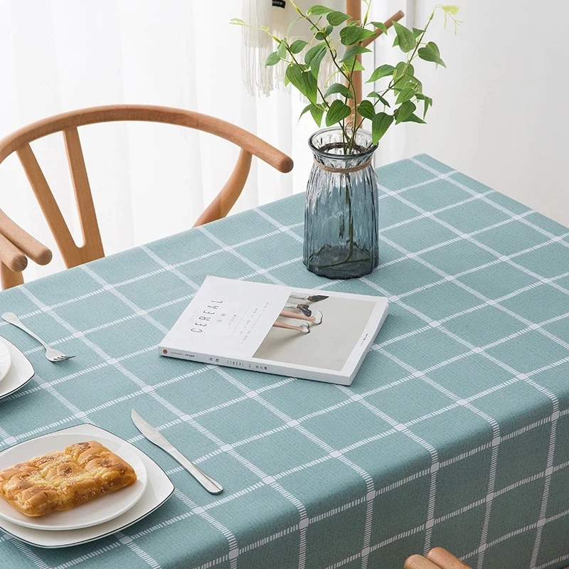 Небольшой свежий ПВХ скатерть коврик Современный минималистичный стиль