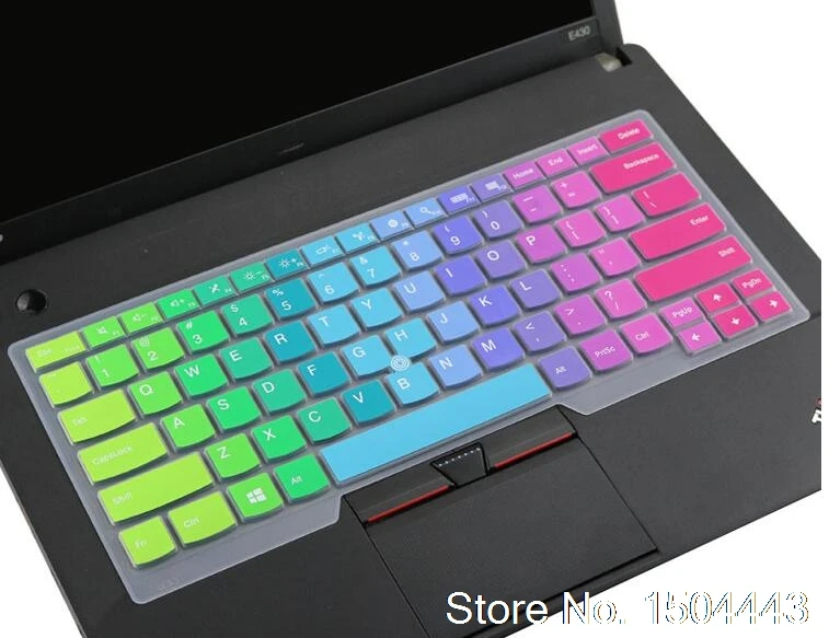 rainbow Silicone Gel Keyboard Protector Cover Skin for Lenovo Thinkpad X1 Carbon - Цвет: rainbow