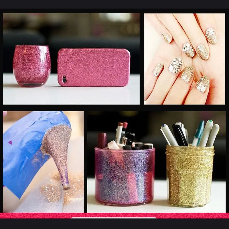 

12 Colors Shiny Resin Pigment Mica Powder Glitters Sequins Resin Jewelry Making W8ED
