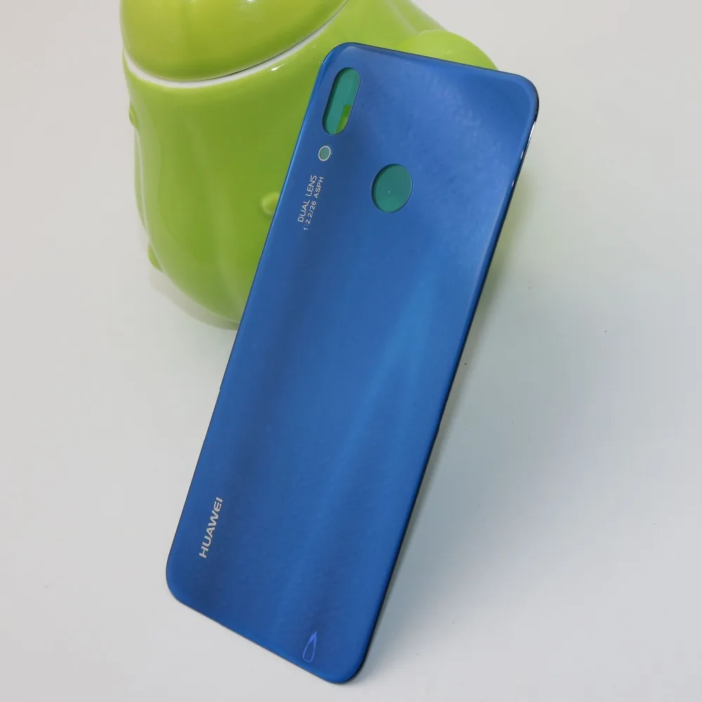 100% оригинальное заднее стекло для huawei P20 Lite батарея задняя крышка Замена lite